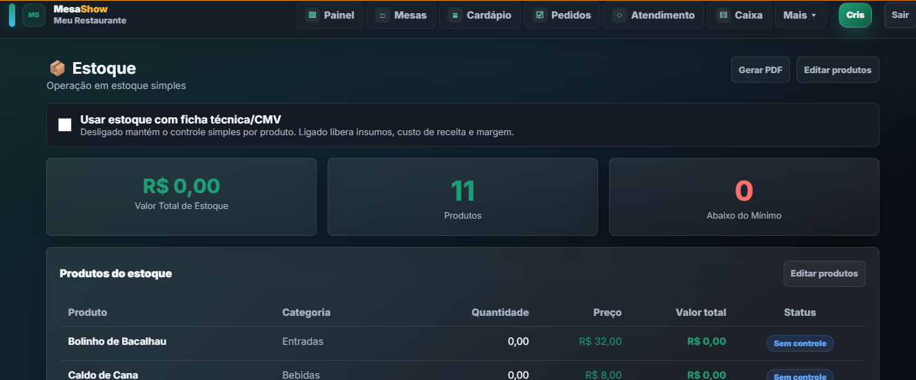 Estoque